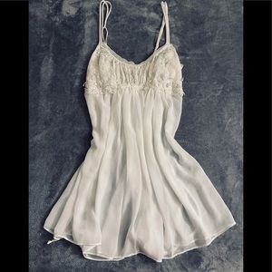 Ivory & White Lingerie Dress